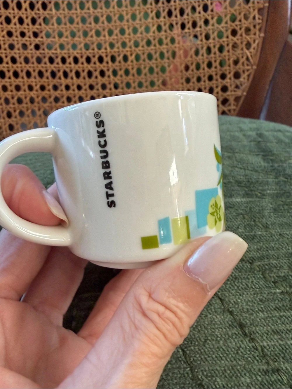Starbucks Waikiki You Are Here Collection 2018 Mini Espresso Demitasse Hawaii